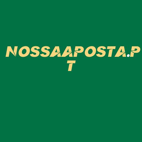 Logo da NOSSAAPOSTA.PT